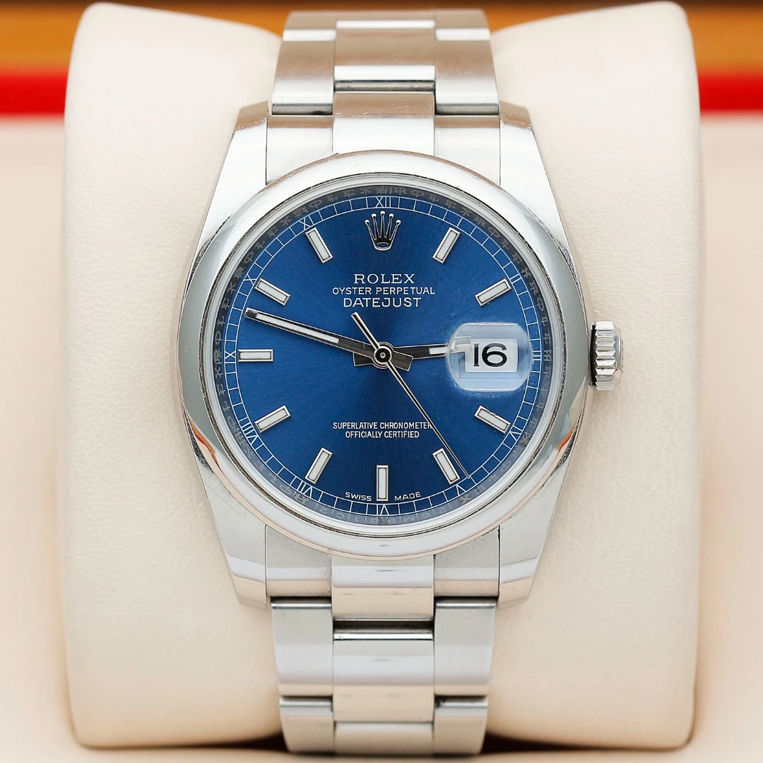 99新 Rolex/劳力士 日志型116200/自动机械/精钢/36mm/单表