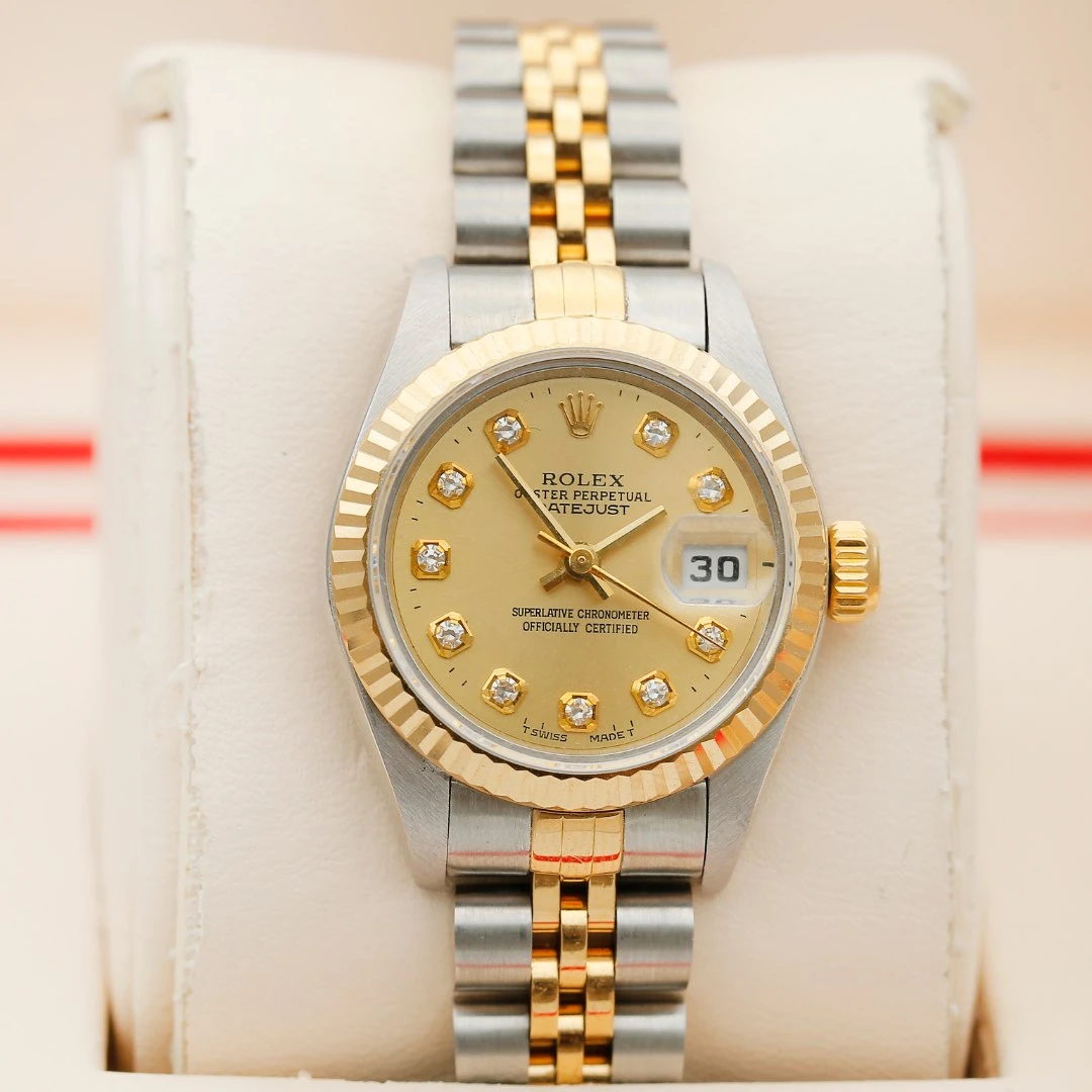 99新 Rolex/劳力士 添珍严选/日志79173/间金原钻/26mm/单表