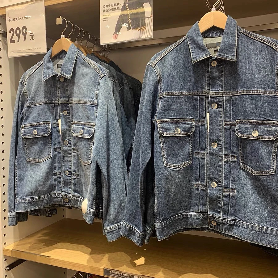 007缘优+男装/女装春季新款牛仔外套茄克水洗产品休闲夹克情侣