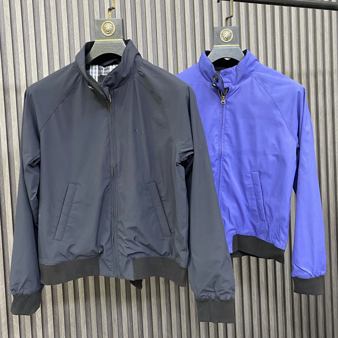 男女同款 工厂剪标三色春秋百搭休闲男士立领时尚夹克外套8032