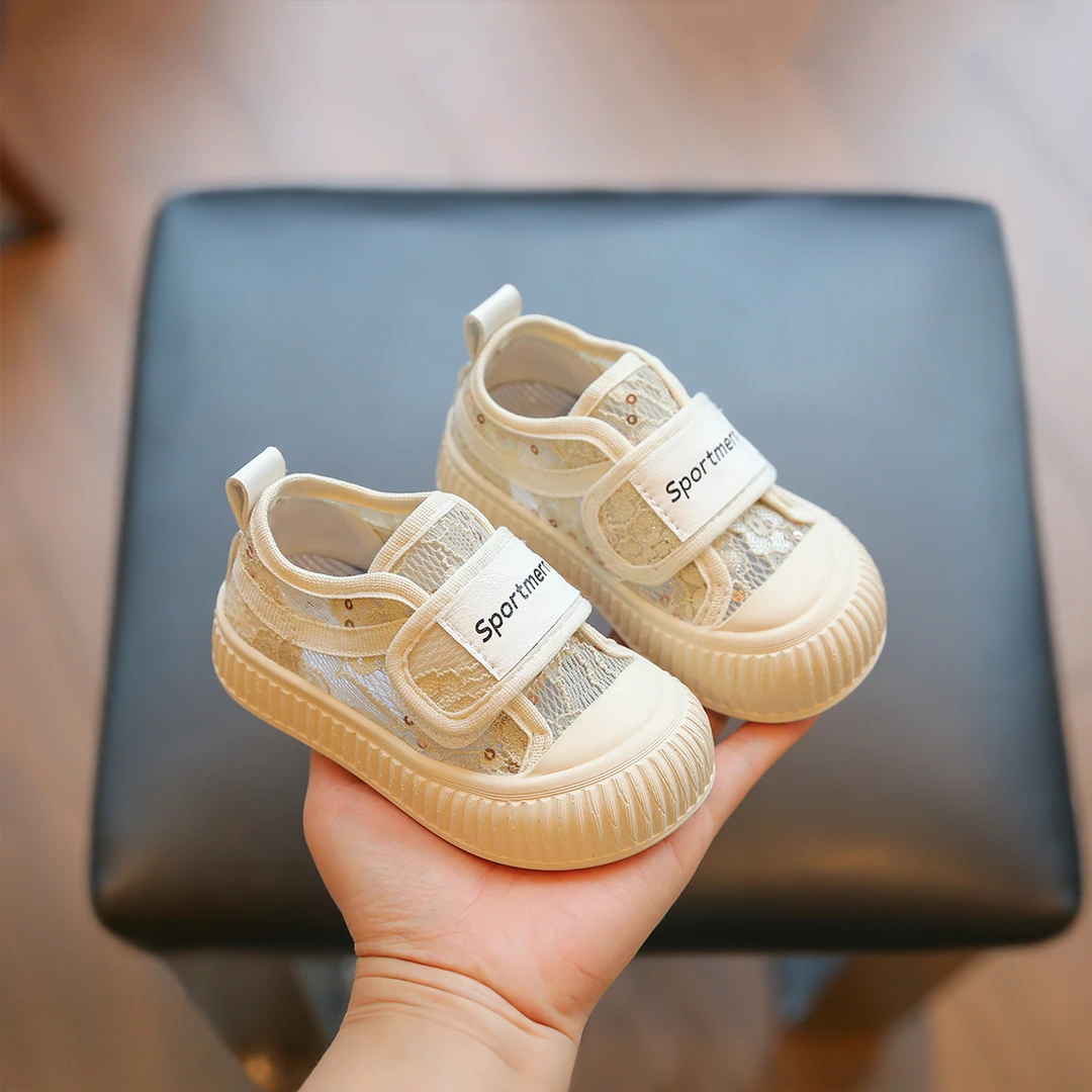 宝宝鞋子夏季软底婴儿学步鞋网面透气小童鞋女两岁半男童网鞋板鞋