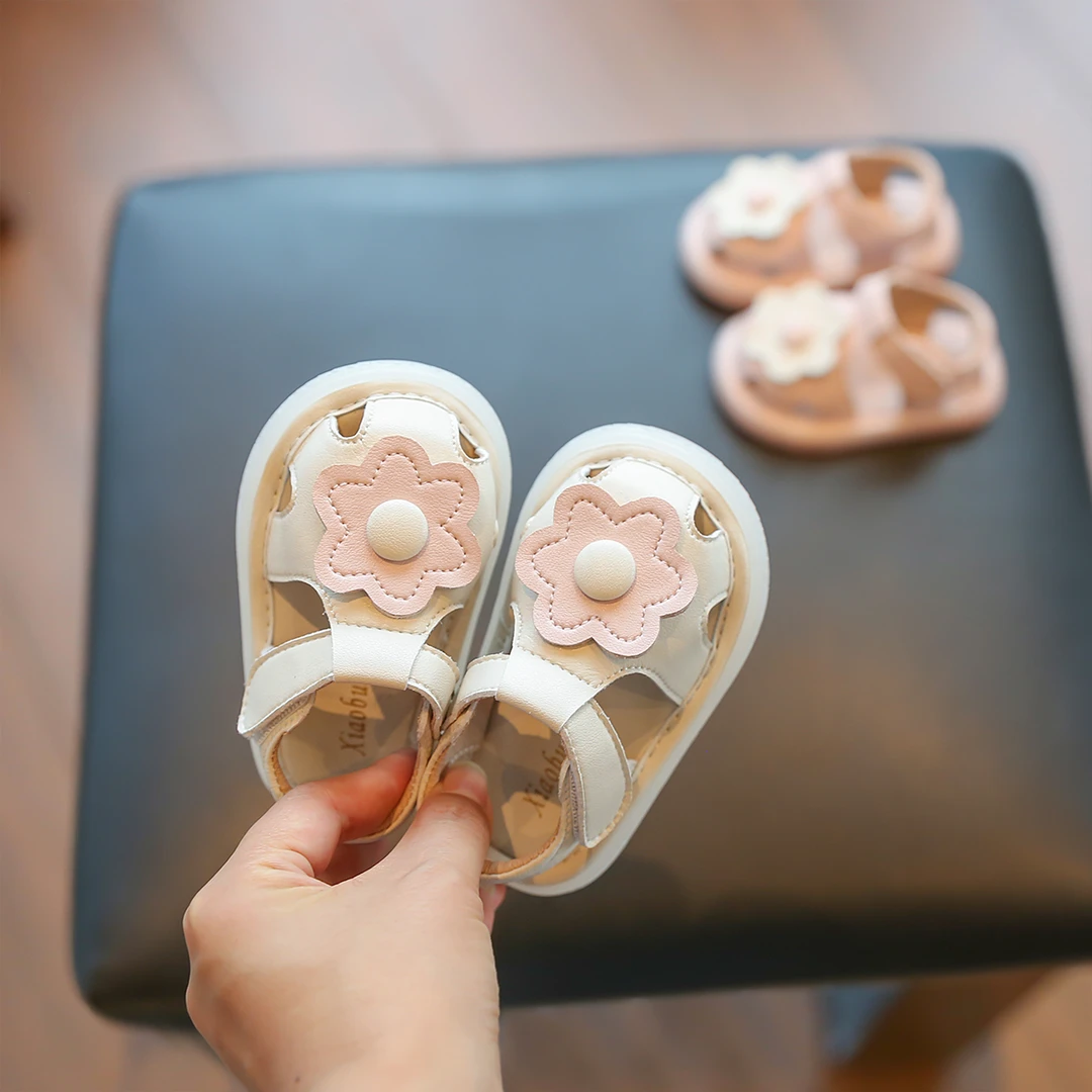 宝宝凉鞋女夏季软底学步鞋女宝宝包头防踢婴幼儿鞋子