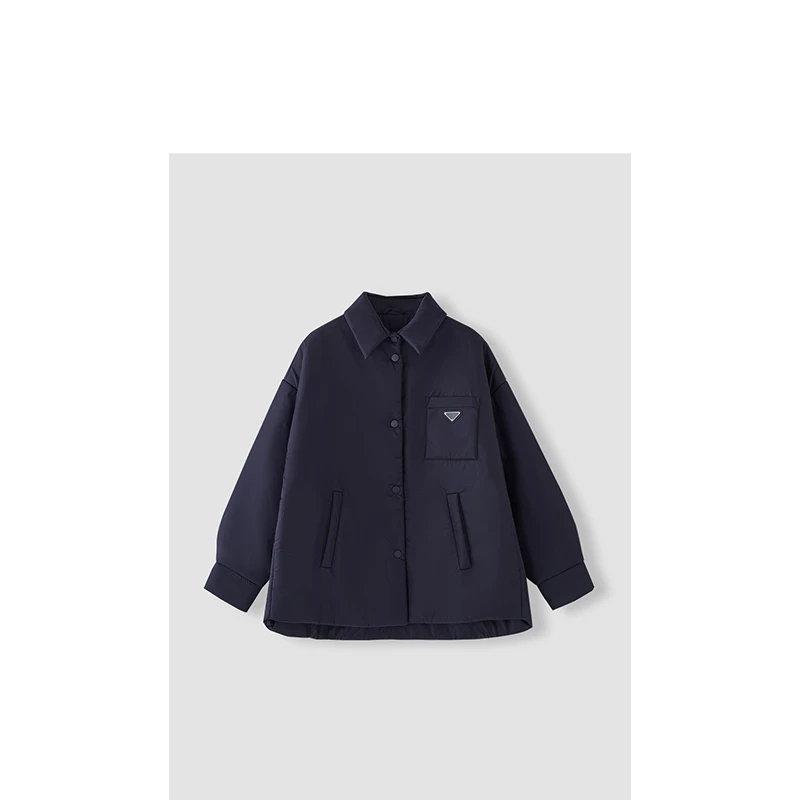 诺丁山下韩版遮肉气质款小众纯色棉服多色NV3ZJ070X