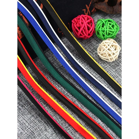 旗袍包边条双色色丁滚边条衣服压边丝带缎带服装辅料镶边条布料