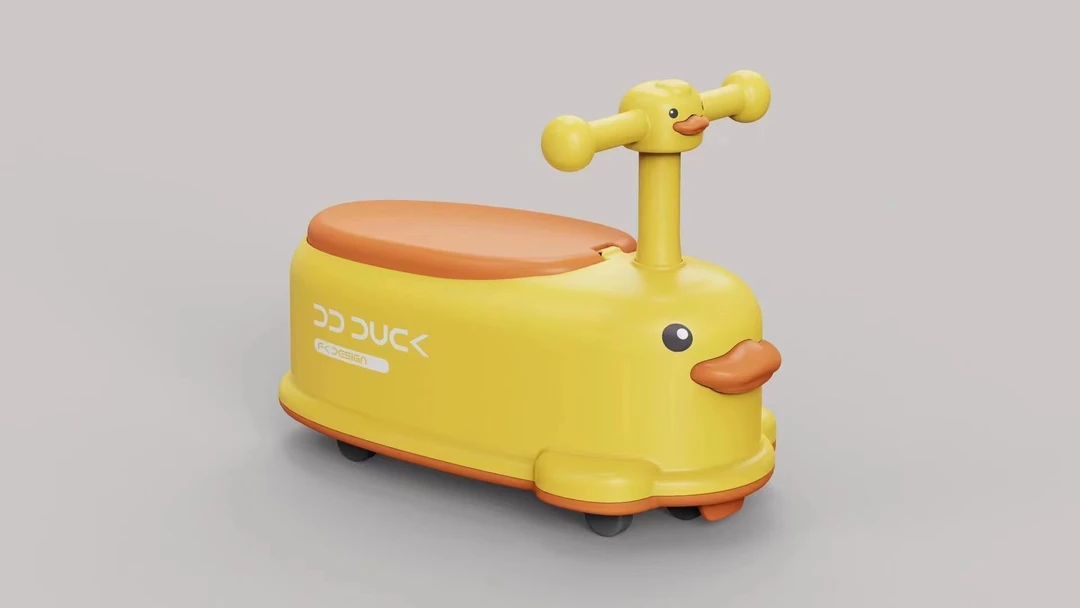 小鸭溜溜车（宜婴纸尿裤）