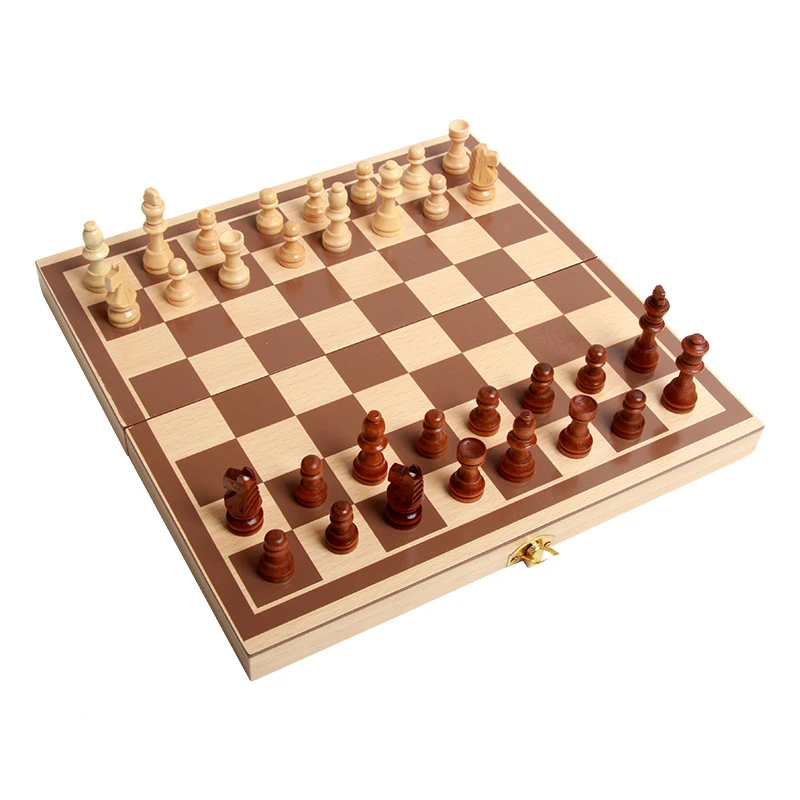 木妈妈儿童国际象棋6-12岁3-5岁儿童跳跳棋私密版数学跳棋玻珠