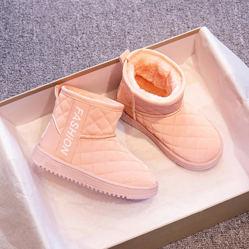 2023冬季新款儿童雪地靴 男女童8505