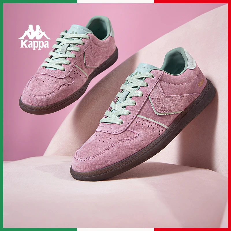 Kappa/卡帕【冰昔奶酪】德训鞋背靠背秋冬季潮流板鞋百搭女鞋66CJ