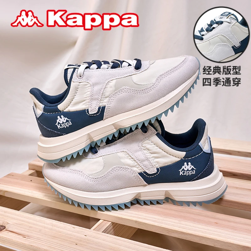 Kappa/卡帕运动鞋春季时尚复古男鞋休闲百搭跑步缓震运动鞋子M02D