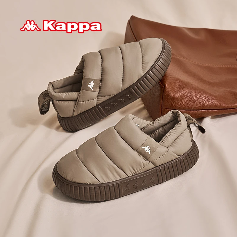 KAPPA背靠背居家外穿保暖百搭女士面包鞋秋季男士厚底鞋K0DZ5CC21