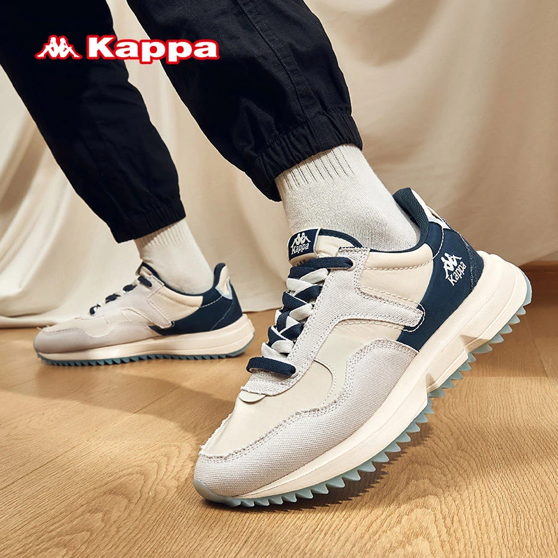 Kappa休闲运动鞋男鞋百搭潮流2023秋季新款阿甘鞋子女K0CX5MM01