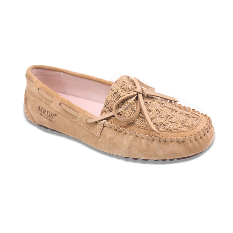 春秋新欧美时尚百搭豆豆鞋女软底单鞋百搭黑色小香风平底鞋瓢鞋潮