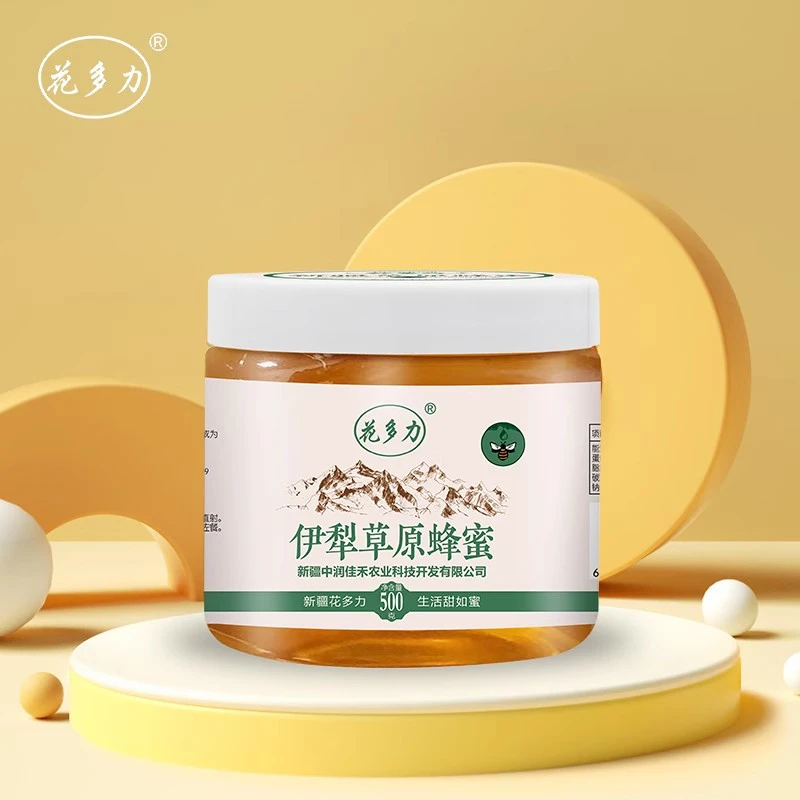 【花多力】伊犁草原蜂蜜500g*2瓶