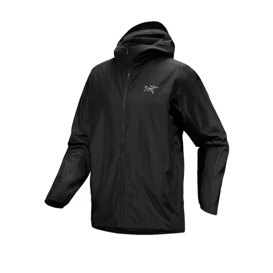 ARC'TERYX/始祖鸟 新款Solano Hoody纯色Logo标识长袖连帽夹克