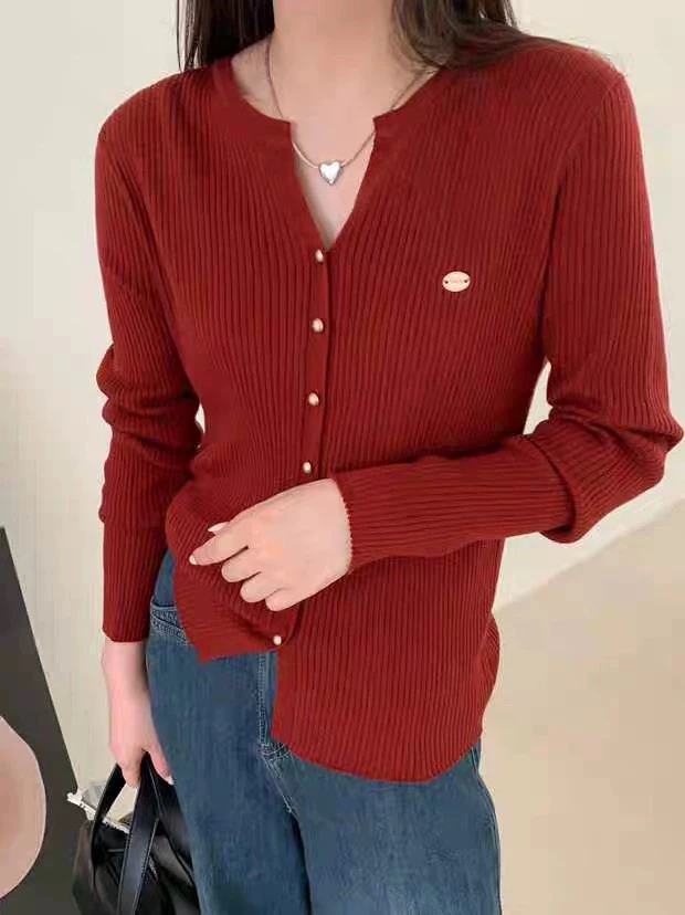 木子姐推荐百搭针织衫开衫H7928