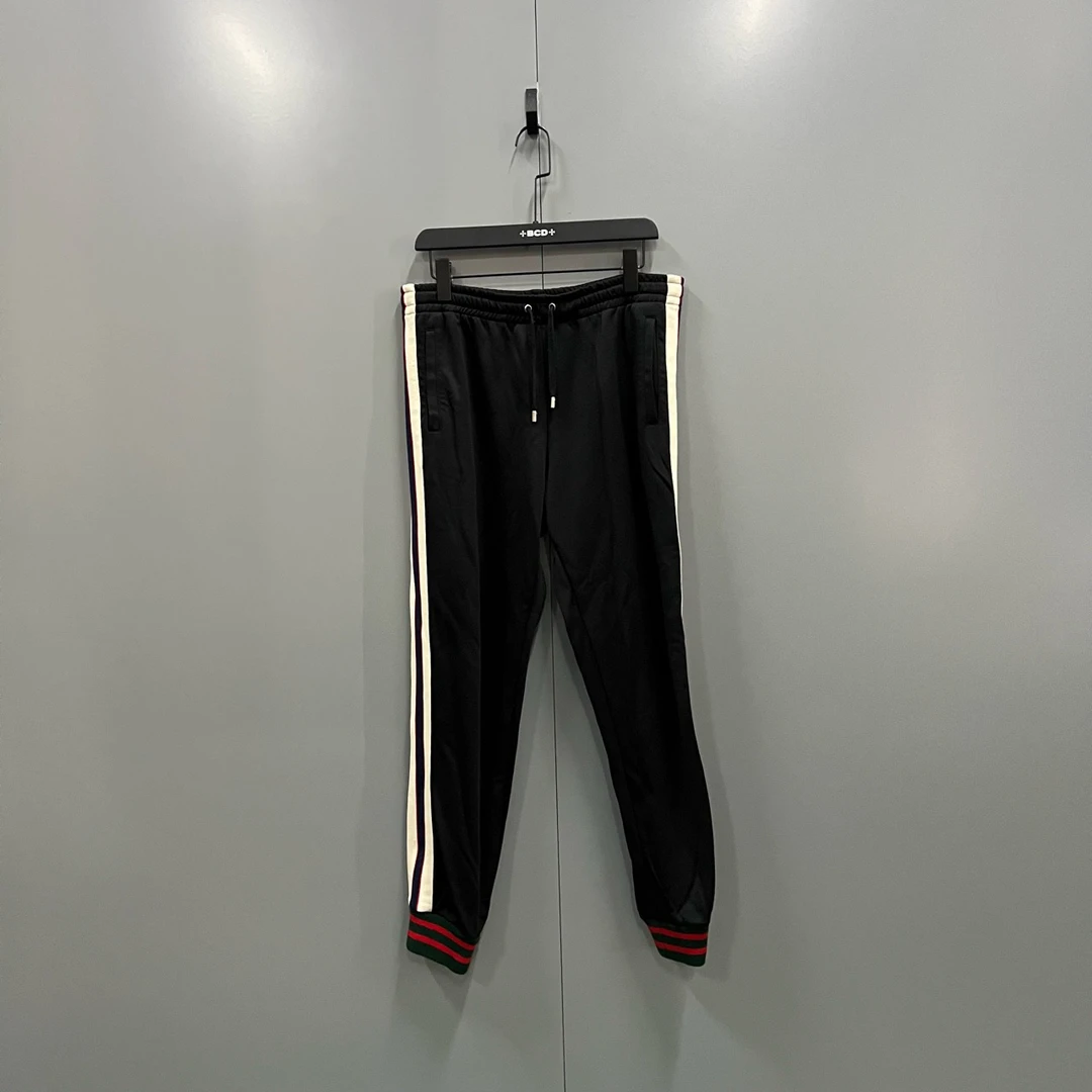 GUCCI 古驰 侧标logo抽绳长裤 M码/95新/公价8100/无配件