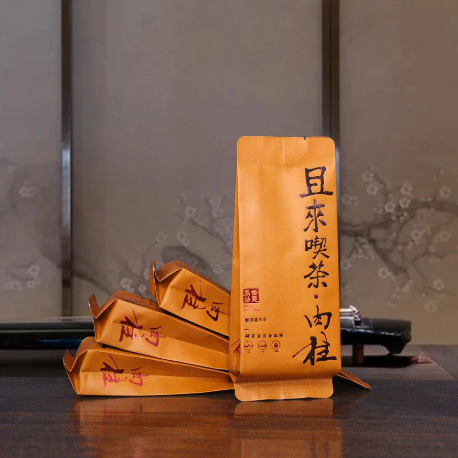 茶叶肉桂茶武夷岩茶生态乌龙茶正岩肉桂浓醇浓郁中足火碳焙醇香
