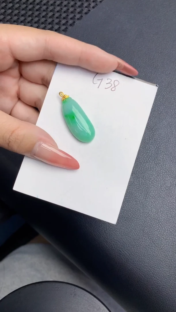 【闪购商品】翡翠颈饰18K金镶嵌0000000000