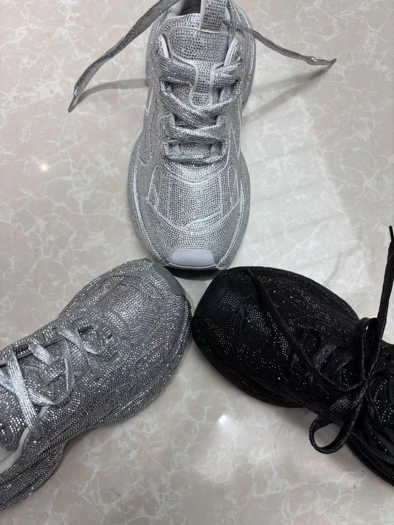 [十一]  时尚女装四季百搭潮流运动全钻老爹鞋 W60-24