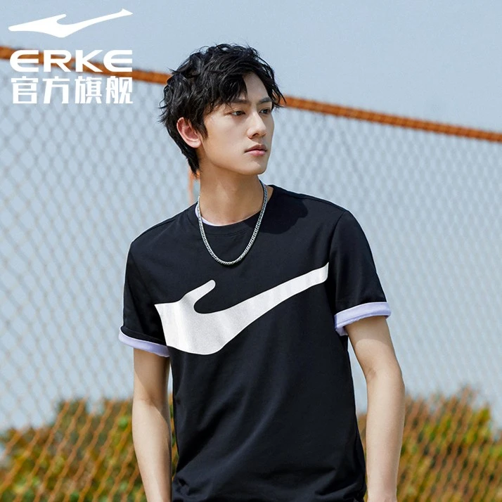 【自播】优可丝 | erke鸿星尔克运动透气夏季男女T恤51222291062