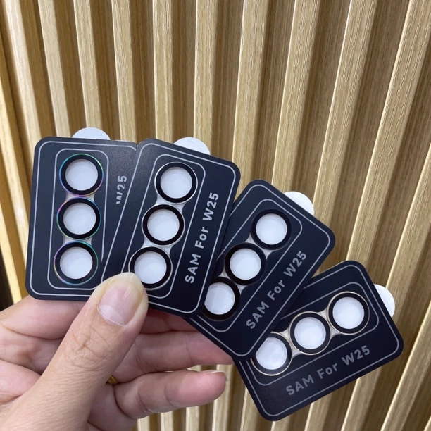 适用三星W25手机折叠屏镜头膜SM-W9025后摄AR金属galaxyw25保护圈