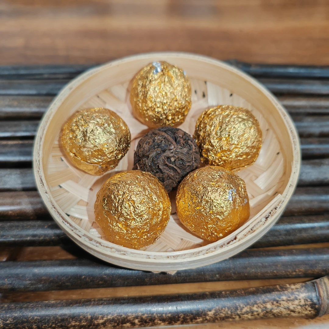 2010年新班章古树熟茶 5g/颗龙珠  40颗/袋