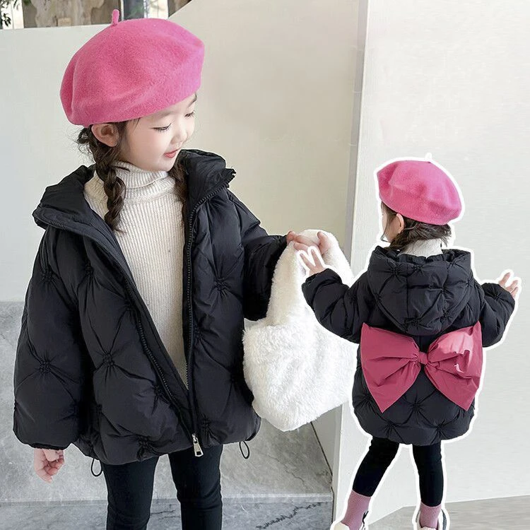 女童棉服新款儿童宝宝冬季外出保暖外套女孩可爱加厚冬装