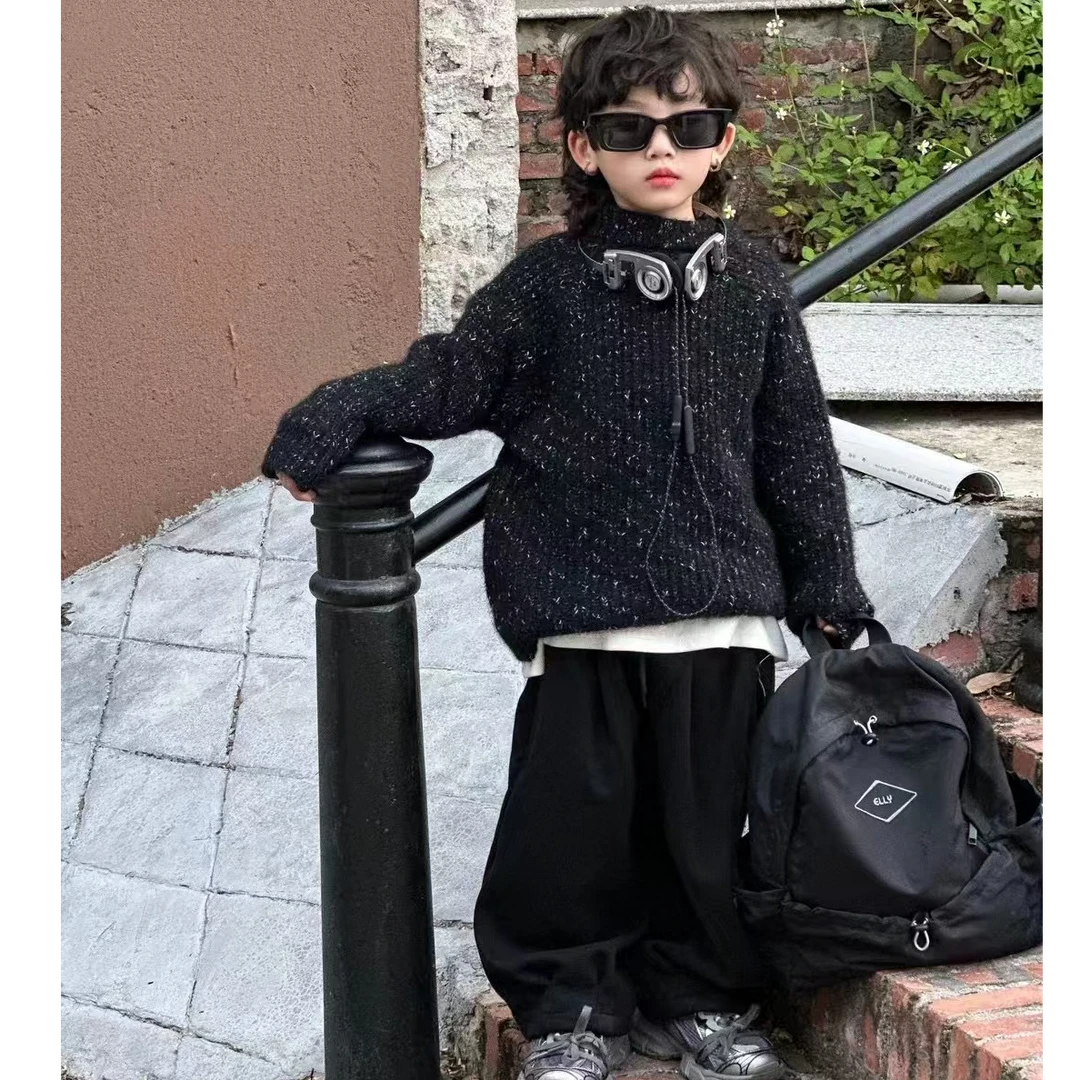 【2024秋季新款】长袖麻花毛衣双色可选