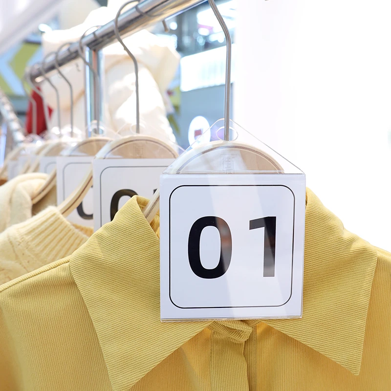 速倍加抖音直播间号码牌衣服服装编号牌数字序号牌挂式价格牌定制