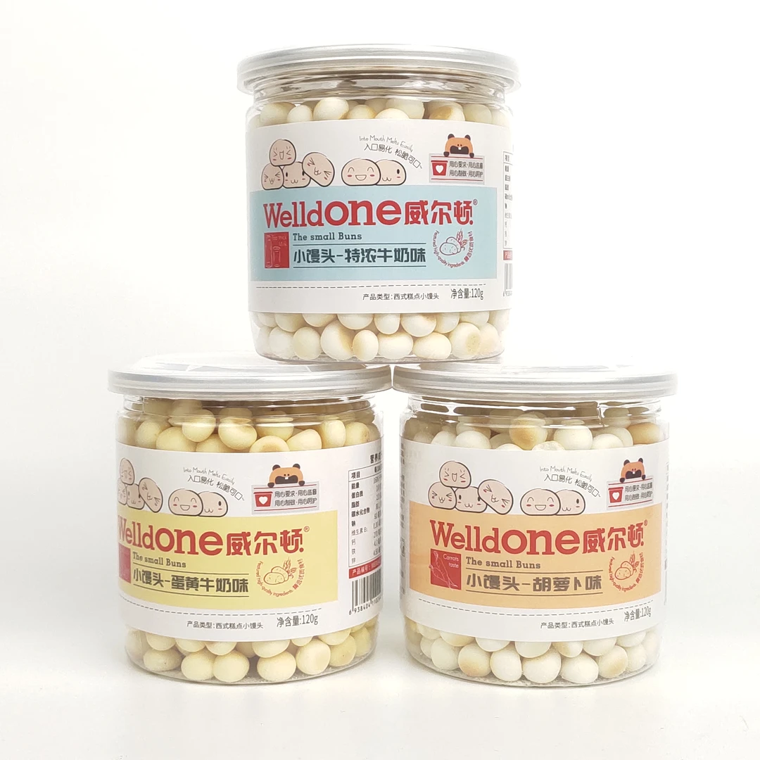 威尔顿 ·小·馒·头120g 小零食辅食