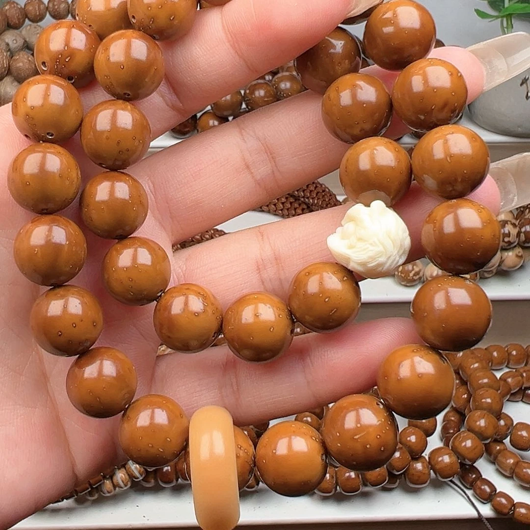 紫金鼠手串13光珠手持