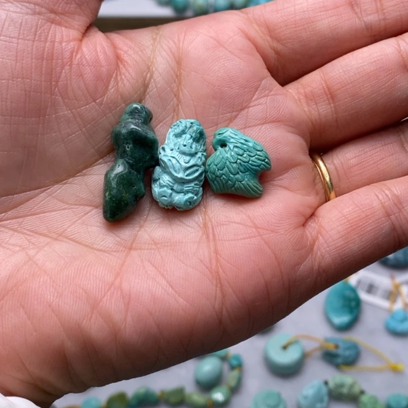 【闪购商品】绿松石珠宝奇石未镶嵌～***~