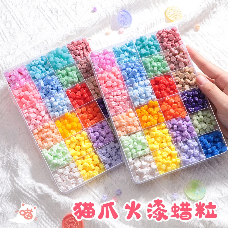 火漆印章蜡粒儿童火气章蜡信封封口请柬蜡印火漆印章套装火星腊粒