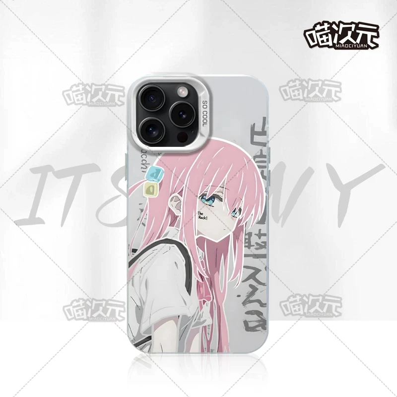 新款动漫波奇酱彩银适用苹果16promax华为手机壳vivooppo小米防摔