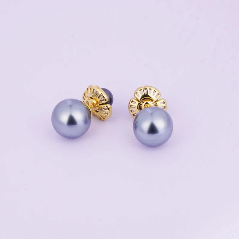 铜合金耳饰 高品质轻奢百搭两戴经典耳饰~4011