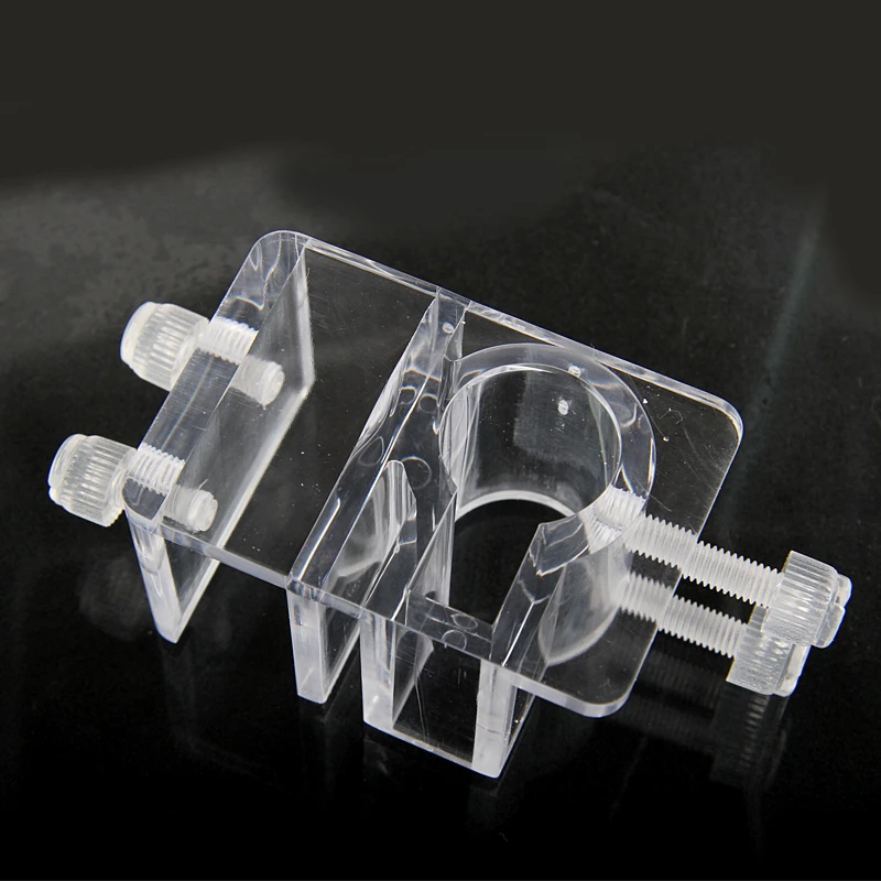 鱼缸水管固定夹亚克力过滤桶进出水管固定架换吸盘卡扣U型管配件