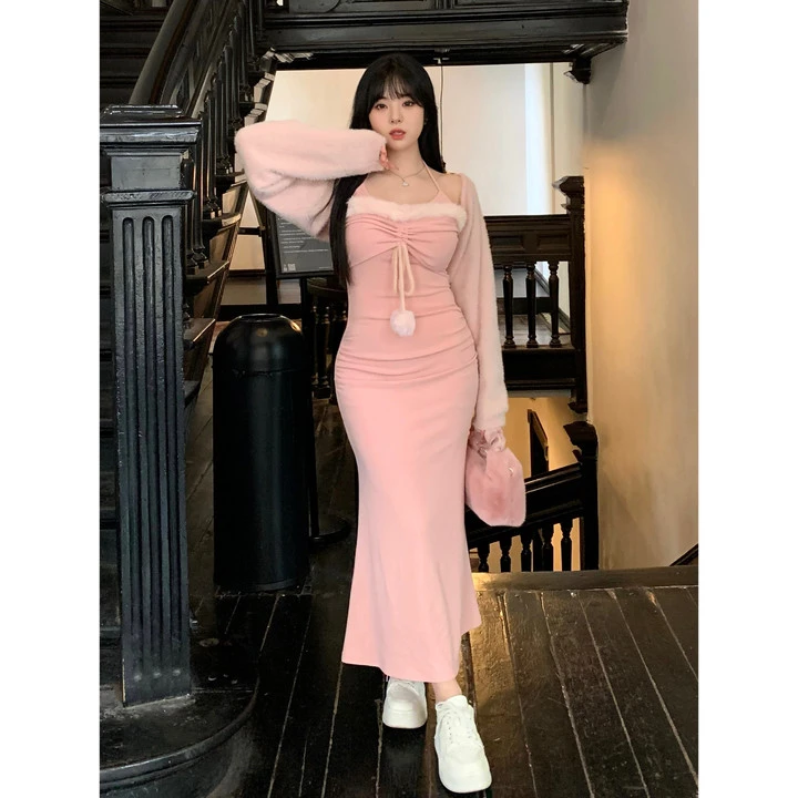 清清MengFairy 【温柔大姐姐】设计感温柔显瘦保暖开衫外套2312M