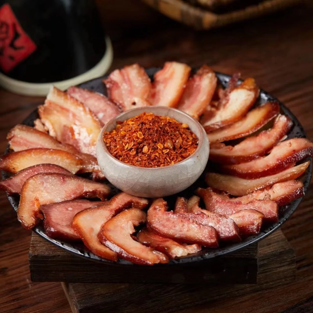 【村干部李慧推荐】四川柴火烟熏腊味烟熏猪拱嘴