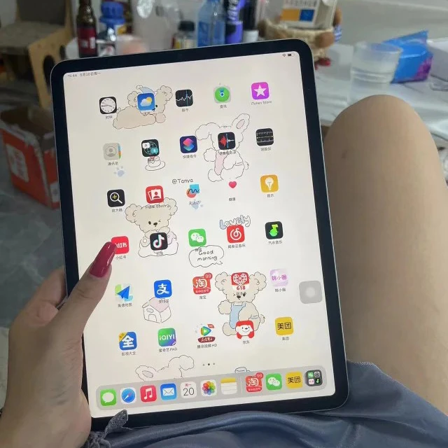 95新 Apple/苹果 2代超薄款iPad平板电脑办公娱乐商务编程设计Pro