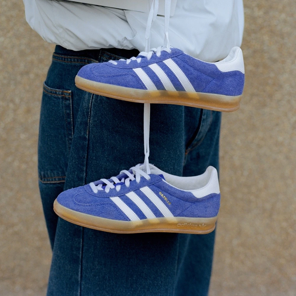 adidas/阿迪达斯三叶草GAZELLE时尚复古经典德训鞋「T头鞋」 HQ8717