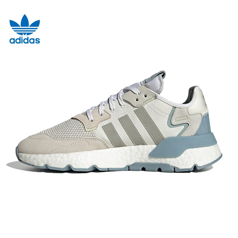 adidas阿迪达斯三叶草春夏低帮女子暗夜精灵运动透气休闲鞋IF0419