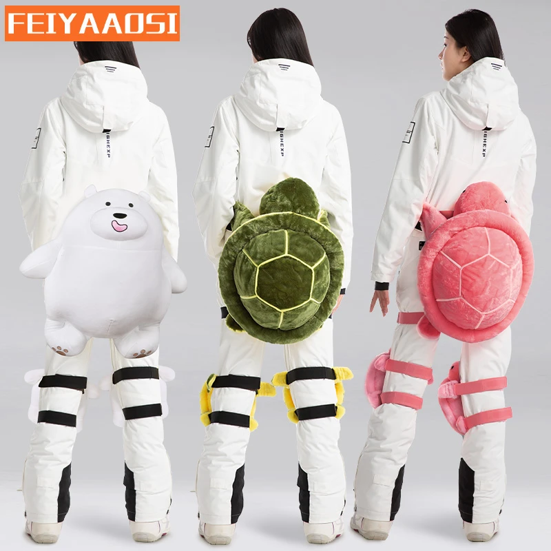 【清仓爆款】滑雪护具卡通防摔小乌龟护臀垫单板轮滑套装成人屁股