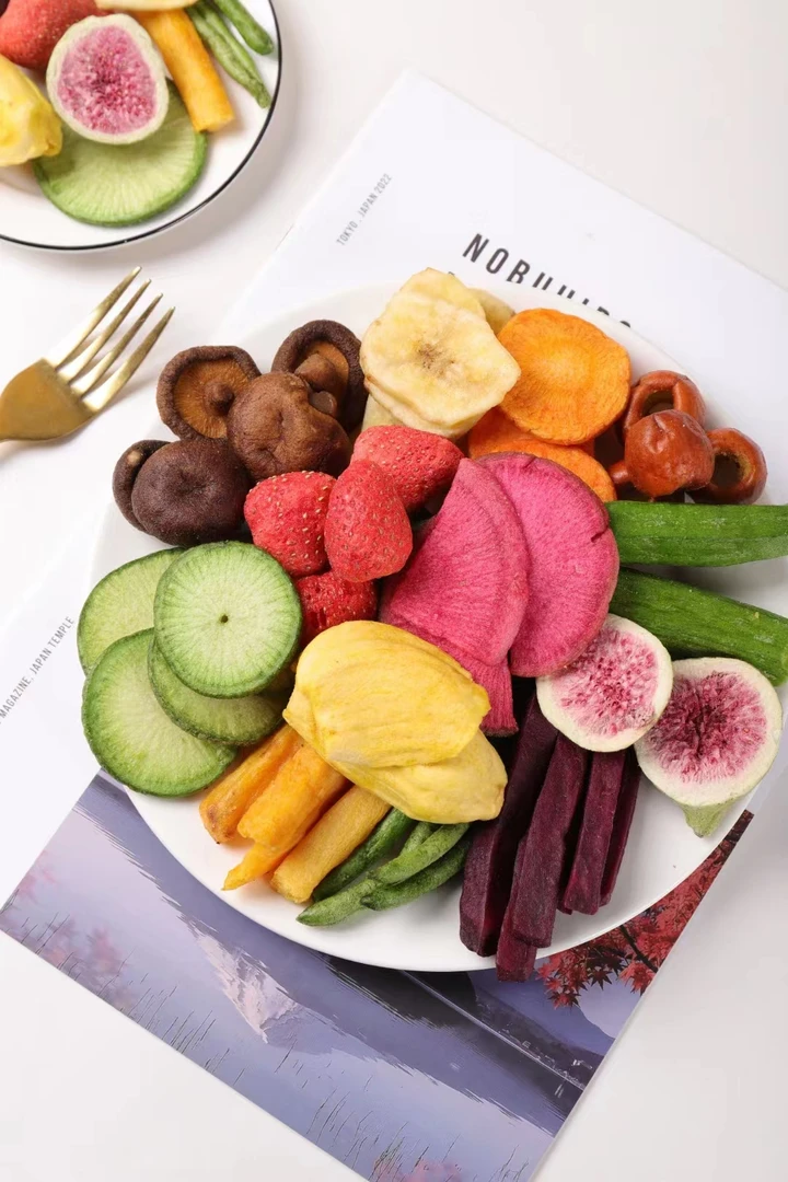 高端蔬菜水果混合装（营养酥脆）25款品种果蔬脆（自由备注挑选）