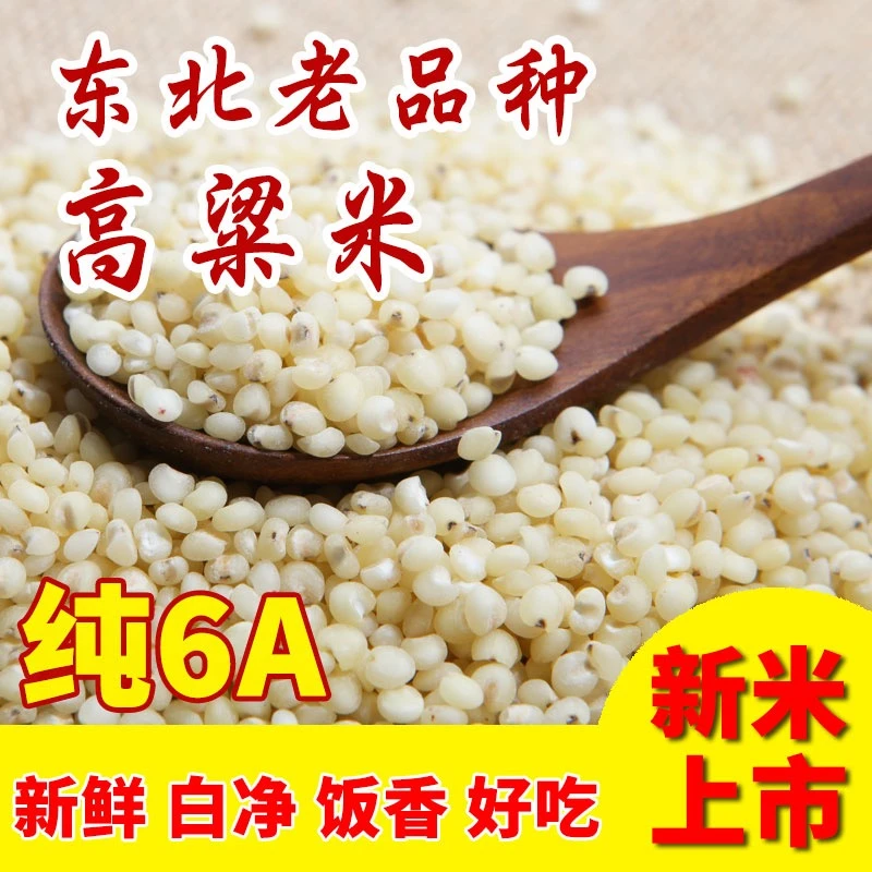 2024年当季农家自产高粱米6A白高粱米 新高粱米 熬粥米杂粮米