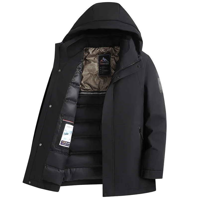 23808工装鹅绒服男士户外休闲百搭羽绒服防寒保暖