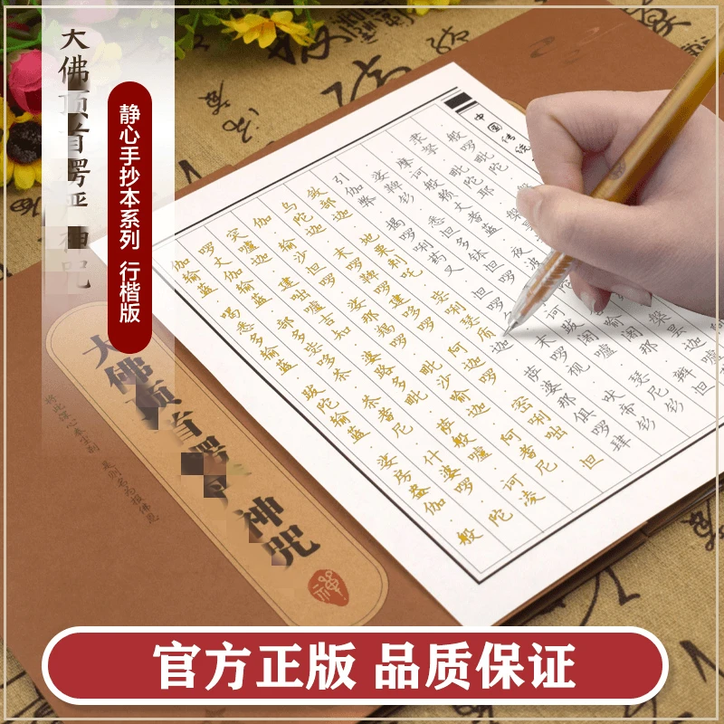 【装订版】传统文化宣纸静心手抄本抄经本全套字帖临摹本包邮发货