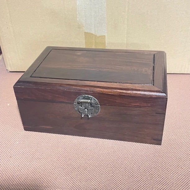 472 jzht长方翻盖式收纳盒饰品盒大号