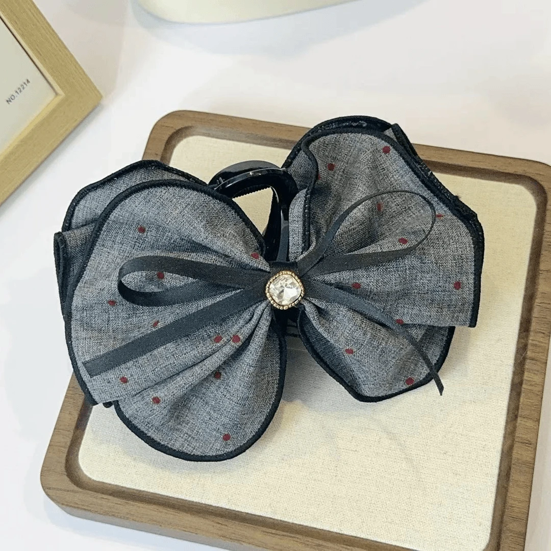 1924 西装灰大抓夹 与默简约百搭发饰