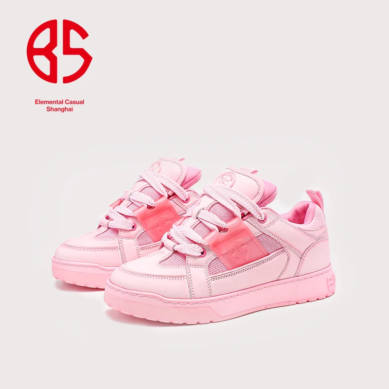 BLOCCO5明星同款水洗鞋厚底增高滑板鞋国潮原创男女