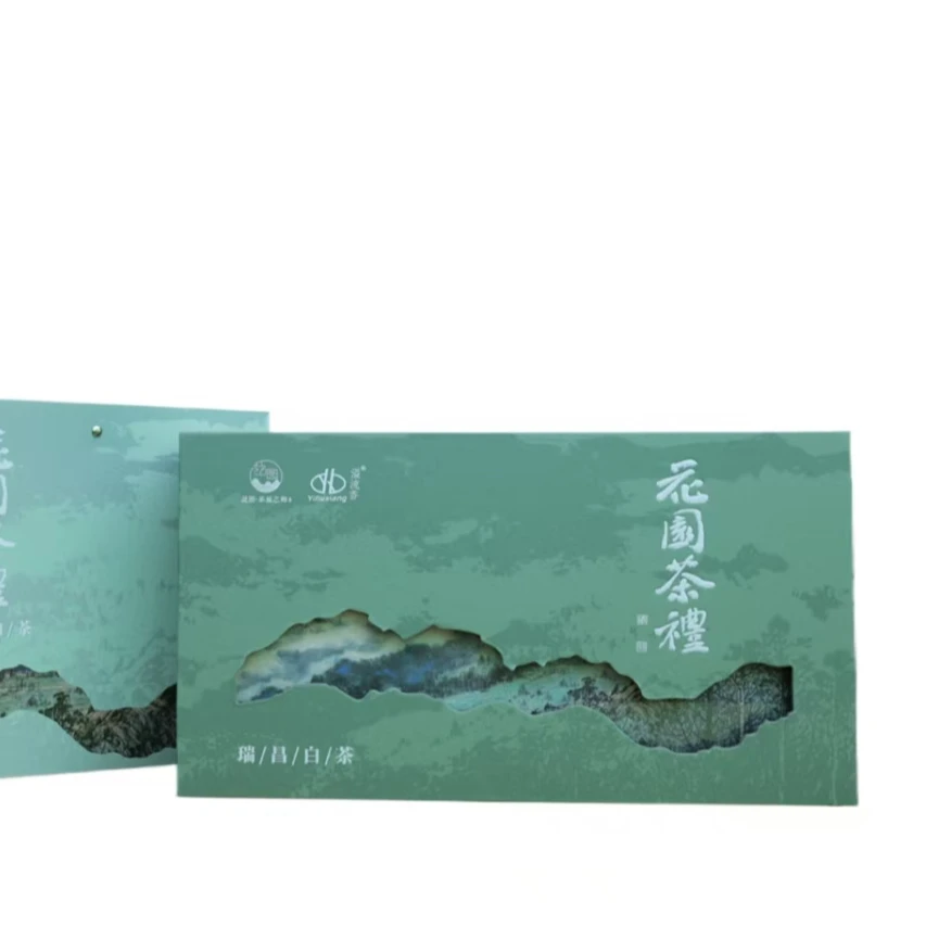 2024新采头春白茶高山云雾茶安吉白茶花园南屏山白高档礼盒装